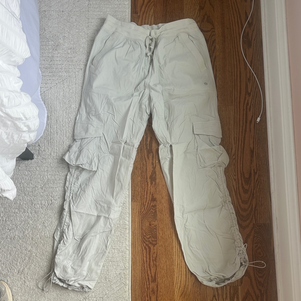 lululemon athletica Light Beige Cargo pants